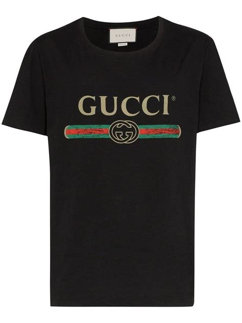 gucci black shirt with roses|Gucci T.